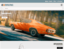 Tablet Screenshot of cxracing.com